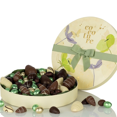 Mixede påskeæg i hatteæske – 480 gram